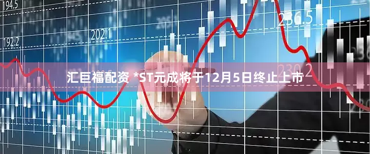 汇巨福配资 *ST元成将于12月5日终止上市